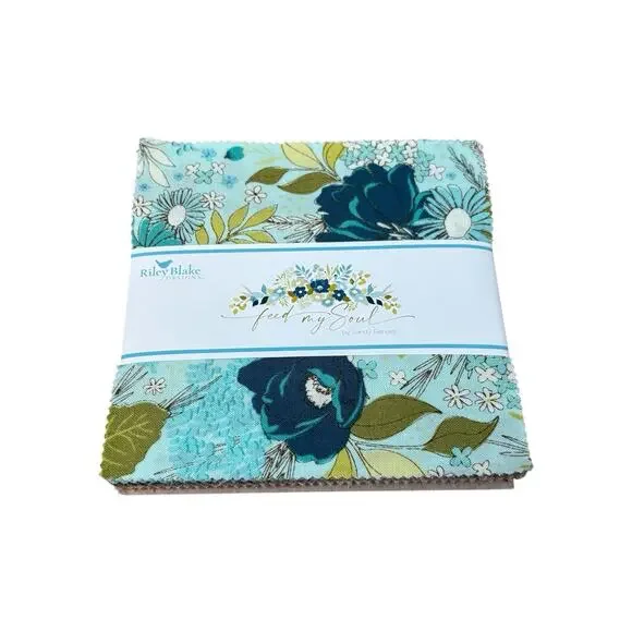 Riley Blake “Feed My Soul” By Sandy Gervais (42 Piece 5” Stacker) - 5-14550-42 - Picture 1 of 3